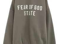 Fear of God Essentials свитшот с вышитым логотипом