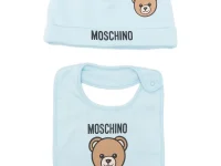 Moschino Kids Шапка с принтом мишки и ушками