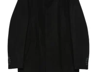 Karl Lagerfeld Kids однобортное шерстяное пальто