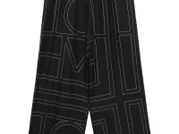 Toteme Monogram брюки в пижамном стиле