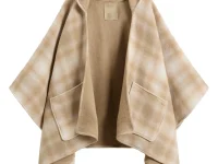 Woolrich Кейп с капюшоном в клетку