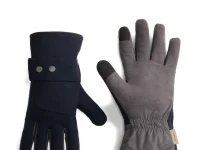 Woolrich перчатки шерстяные на кнопках