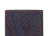 Etro жаккардовый кошелёк двойного сложения Essential