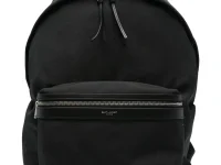 Saint Laurent рюкзак с молнией чёрный