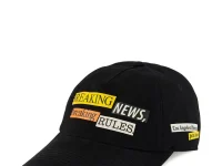 Palm Angels кепка x LA Times cotton cap чёрная