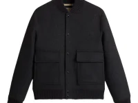 Woolrich Твидовое пальто-бомбер с карманами