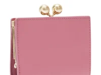 Furla Dots — кошелёк из телячьей кожи с жемчужным декором, розовый