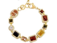 Nialaya Jewelry браслет с драгоценными камнями