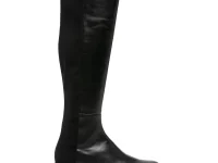 Stuart Weitzman сапоги до колена из панельной кожи