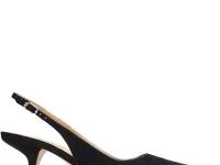 Sam Edelman Bianka — лодочки с ремешком на пятке, чёрные