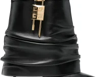 Givenchy ботильоны Shark Lock 95 мм чёрные