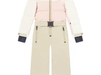 MONCLER GRENOBLE KIDS горнолыжный комплект с поясом и панельным кроем