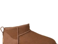 UGG Mini Classic Ultra — коричневые замшевые ботильоны