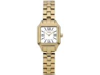 TIMEX Legacy Addison 23mm — часы с квадратным корпусом, белый циферблат