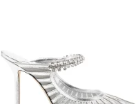 Jimmy Choo Bing мюли с кристаллами на шпильке