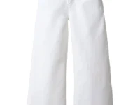 MOLO Ava trousers — повседневные брюки с широкими штанинами, белый