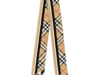 Burberry шёлковый шарф в клетку