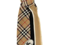 Burberry шарф с бахромой клетчатый Check Knight