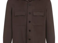 Zegna рубашка-куртка из кашемира с двумя карманами