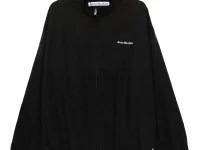 Acne Studios вощёная олимпийка с логотипом