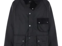 Barbour пальто Modified Solway вощёное чёрное