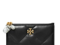 Tory Burch Кошелёк визитница с застёжкой-молнией и стёжкой