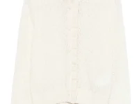 DÔEN Claudie кардиган с рюшами и перфорацией