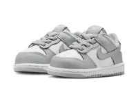 Nike Kids Dunk Low — белые кроссовки для малышей