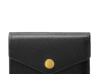 Mulberry кошелёк двойного сложения из зернистой кожи