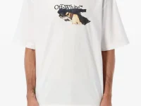Off-White футболка со скейт-принтом со стрелками
