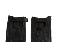 Karl Lagerfeld Kids Signature перчатки без пальцев с заклёпками