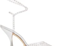 Stuart Weitzman 100mm Glam Xcurve лодочки с декором