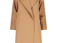 Max Mara Dravenna coat — бежевое пальто из чистой шерсти