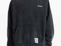 Satisfy худи с логотипом серое