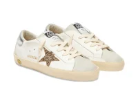 Golden Goose кроссовки с глиттерной звездой из кожи