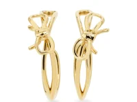 Ferragamo серьги с бантом