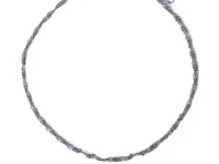 OUR LEGACY Barbwire Necklace — цепочка серебряного цвета