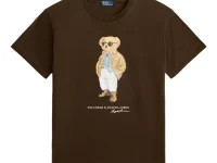 Polo Ralph Lauren футболка с принтом медведя