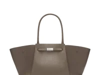 Demellier The New York — сумка-тоут, коричневая кожа