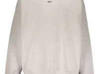 Off-White свитшот с принтованным логотипом с длинным рукавом