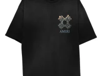 AMIRI MA Quad Flames футболка
