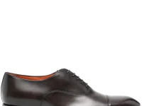 Santoni кожаные оксфорды
