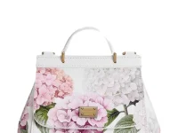 Dolce & Gabbana Kids сумка Sicily с принтом гортензий, телячья кожа
