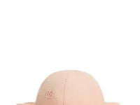 Dolce & Gabbana Kids панама из хлопковой кисеи с вышивкой DG