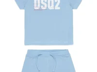 Dsquared2 Kids хлопковый комплект с принтом логотипа
