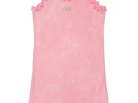 Diesel Kids платье хлопковое с рюшами
