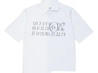 MM6 Maison Margiela Kids рубашка в полоску с панельным кроем