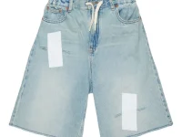 MM6 Maison Margiela Kids джинсовые шорты с лентами