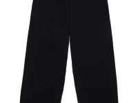 MM6 Maison Margiela Kids брюки чёрные с разрезами по низу