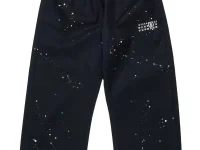 MM6 Maison Margiela Kids брюки чинос с брызгами краски